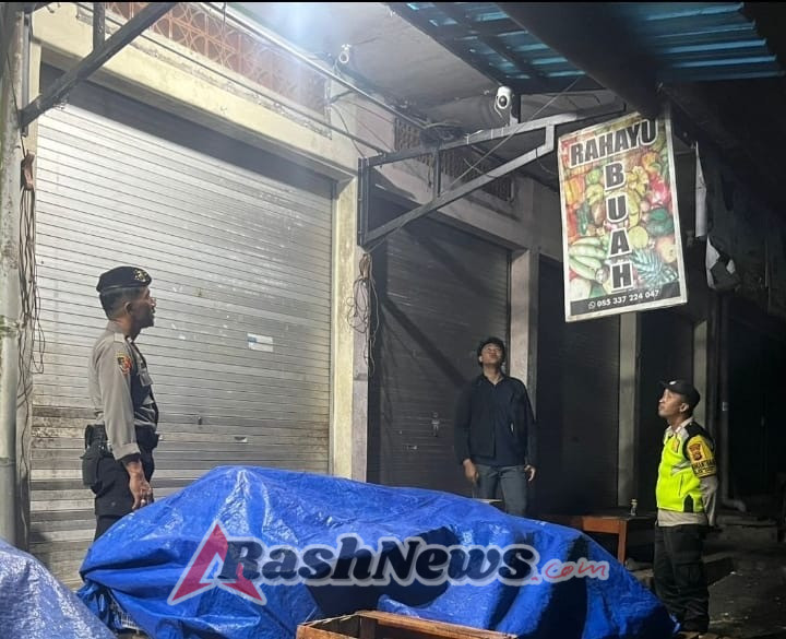 Polsek Penebel Patroli Malam Hari Pastikan Situasi Aman dan kondusif