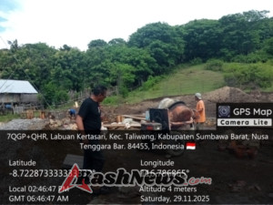 Kunjungi Labuhan Kertasari, Danramil 1628-01/Taliwang Pastikan Program KDKMP Berjalan Optimal