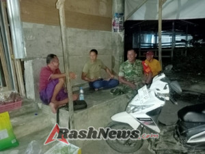 Patroli Rutin Babinsa Jereweh Ciptakan Rasa Aman Masyarakat di Kecamatan Jereweh