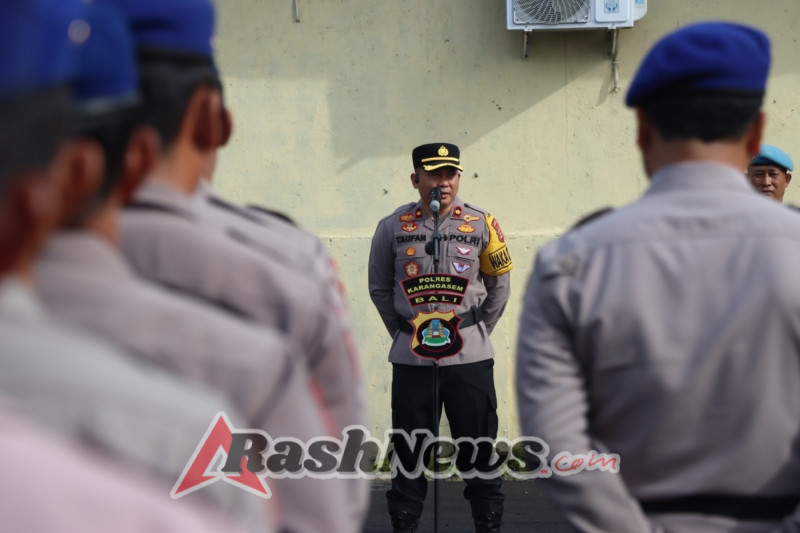 Wakapolres Karangasem Pimpin Apel Jam Pimpinan, Tekankan Pentingnya Respon Cepat dalam Pelayanan