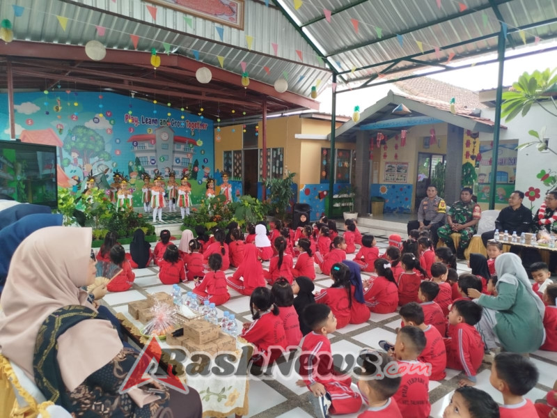 PAUD HI Mulya Taliwang Dinilai Tim Provinsi, Babinsa Hadir Berikan Dukungan