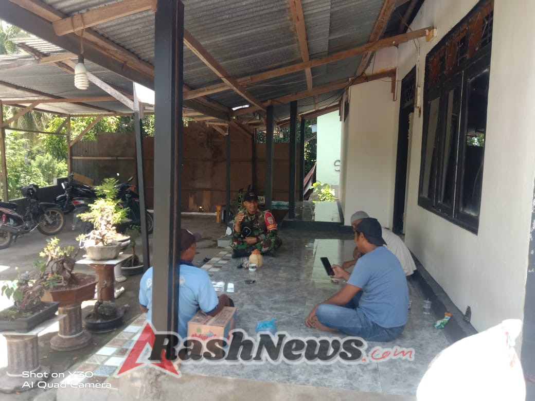 Babinsa Ende Hadir di Tengah Masyarakat, Dengar Keluhan dan Perkuat Koordinasi Lokal