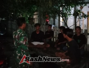 Babinsa Jajaran Koramil 1608-07/Monta Ajak Masyarakat Cegah Narkoba dan Tindak Kriminal