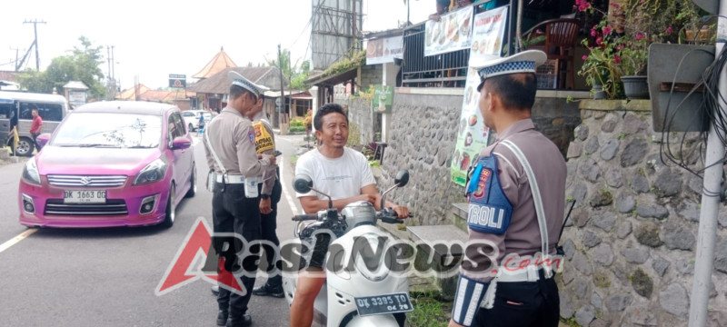 Satgas III Gakkum Ops Zebra Agung 2025 Sat Lantas Polres Karangasem Gencarkan Penindakan, Teguran, dan Himbauan