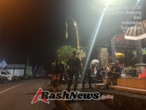 Patroli Dialogis Unit Samapta Polsek Megwi Sambangi Kegiatan Masyarakat