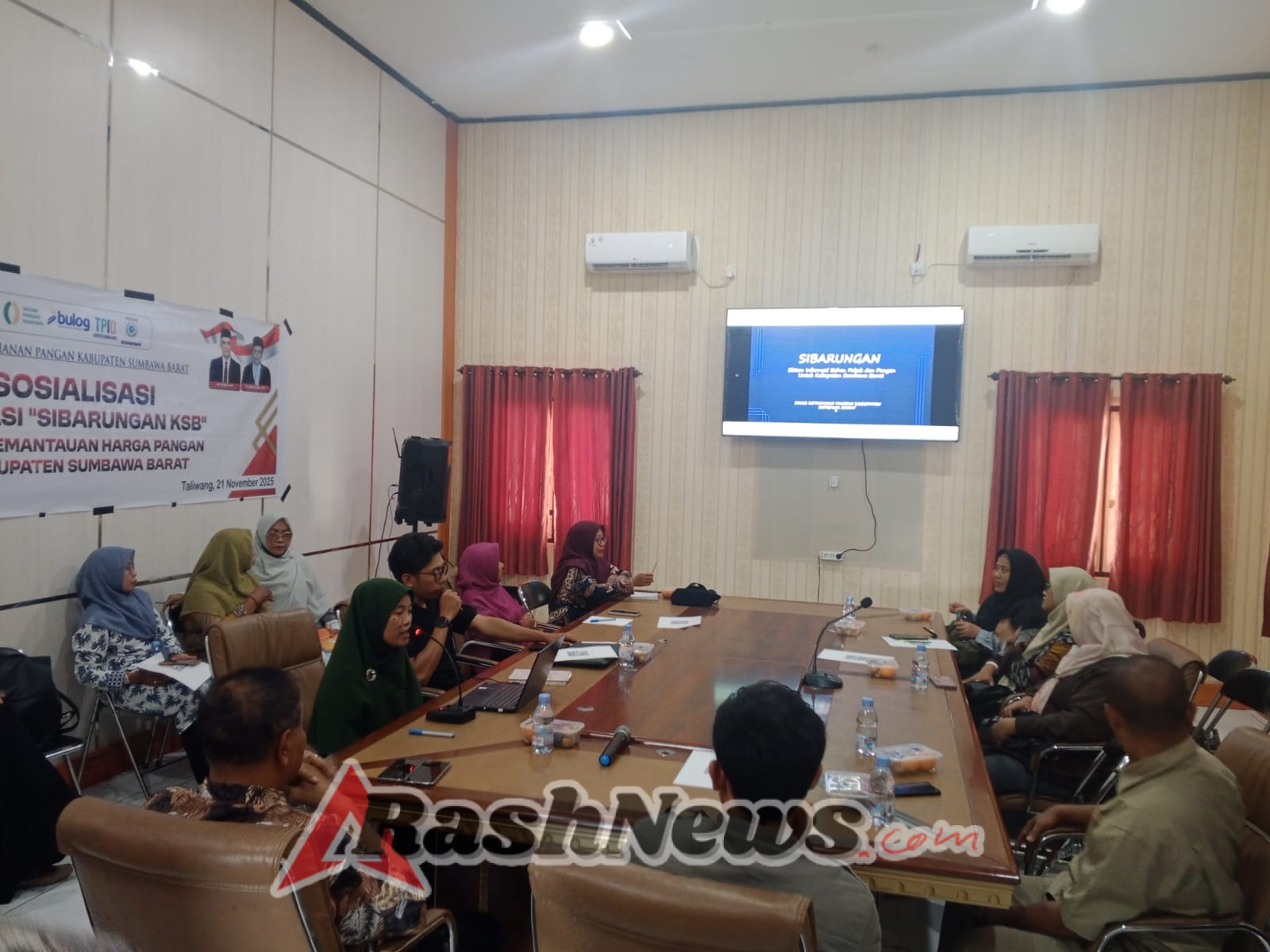 Kodim 1628/KSB Melalui Danunit Intel Siap Kawal Stabilitas Harga Pangan Lewat Aplikasi Sibarungan