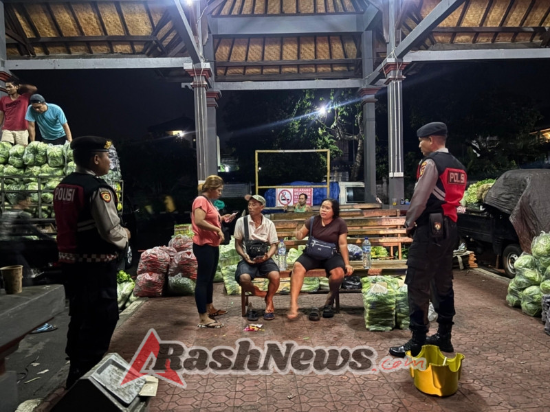 Sat Samapta Polres Klungkung Gelar Patroli Malam untuk Jaga Stabilitas Kamtibmas.
