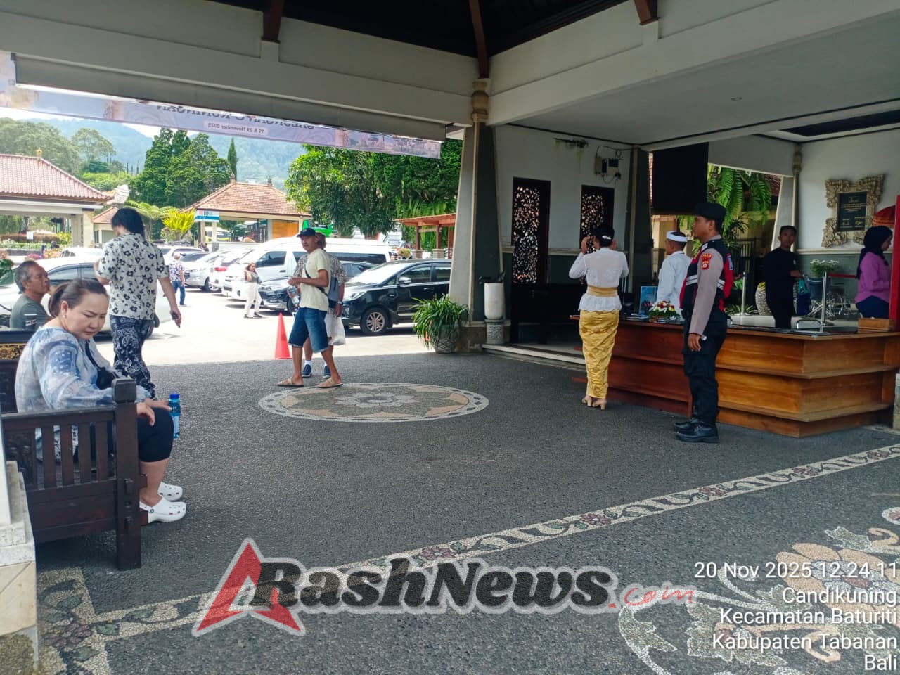 Kapolsek Baturiti Pimpin Anev, Tekankan Profesionalisme dan Kedisiplinan Anggota