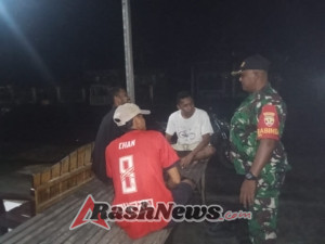 Sinergi Babinsa dan Warga Jaga Keamanan Lingkungan di Soriutu