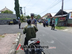 Satgas III Gakkum Ops Zebra Agung 2025 Sat Lantas Polres Karangasem Gencarkan Penindakan, Teguran, dan Himbauan