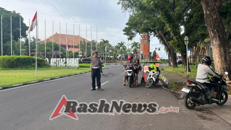 Polres Bandara Siagakan Personel Amankan Ibadah Minggu di Gereja Ekklesia