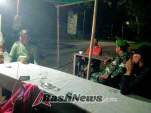 Koramil 1628-05/Jereweh Responsif Cegah Gangguan Keamanan Lewat Patroli Malam