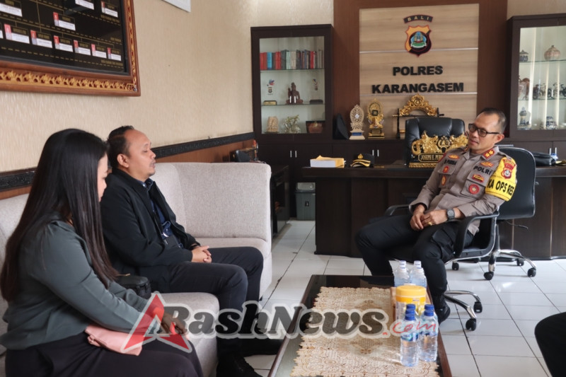 Kapolres Karangasem Terima Audiensi Pimpinan Cabang BRI Amlapura