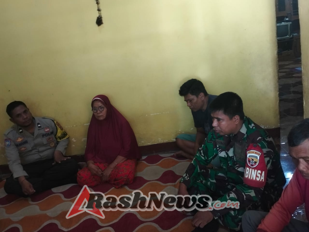 Mediasi Babinsa Taliwang Hasilkan Perdamaian Antara Ibu dan Menantu