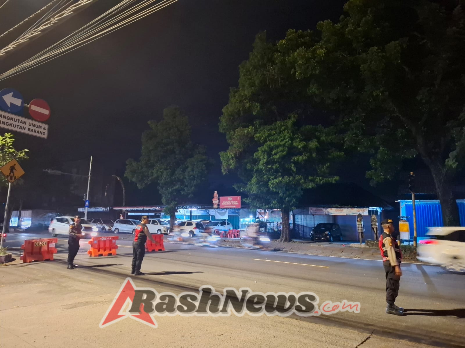 Patroli Biru Sambangi Terminal Mengwi, Polisi Pastikan Lalin Lancar dan Kondusif