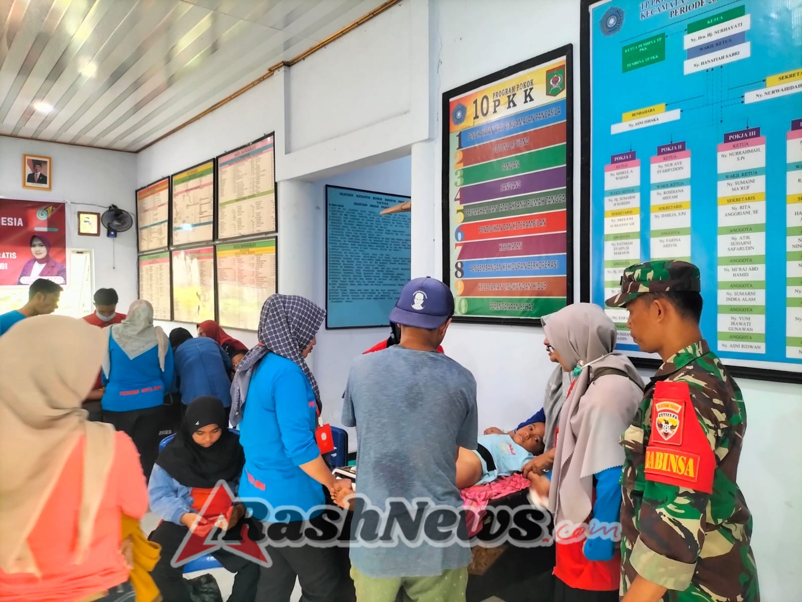Peringati Hari Kesehatan Nasional, PPNI Kota Bima Ajak Babinsa dan Warga Sukseskan Bhakti Sosial