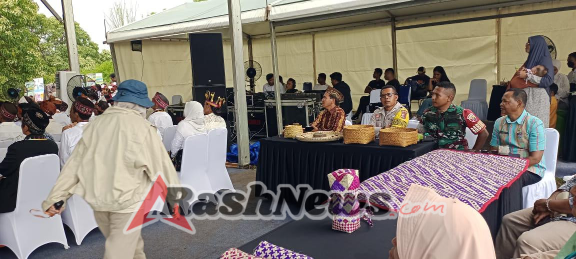 Babinsa Poco Dedeng Hadiri Peresmian Air Bersih “Langkah Alirkan Harapan”