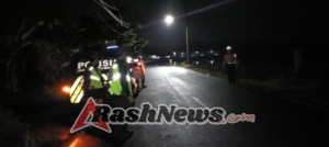 Lewat Strong Point Subuh, Polsek Abiansemal Tingkatkan Kewaspadaan Di Jalur Minim Mobilitas