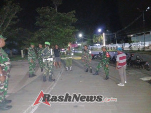 Koramil 01/Rasanae Ajak Masyarakat Aktifkan Ronda Malam Lewat Patroli Humanis