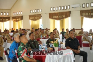 Sinergi Pemerintah–TNI, Danrem 162/WB Tutup Kegiatan Retreat untuk Penguatan Kepemimpinan Daerah