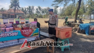 Patroli Pesisir Polres Gianyar Tingkatkan Keamanan dan Kenyamanan Masyarakat di Pantai Masceti