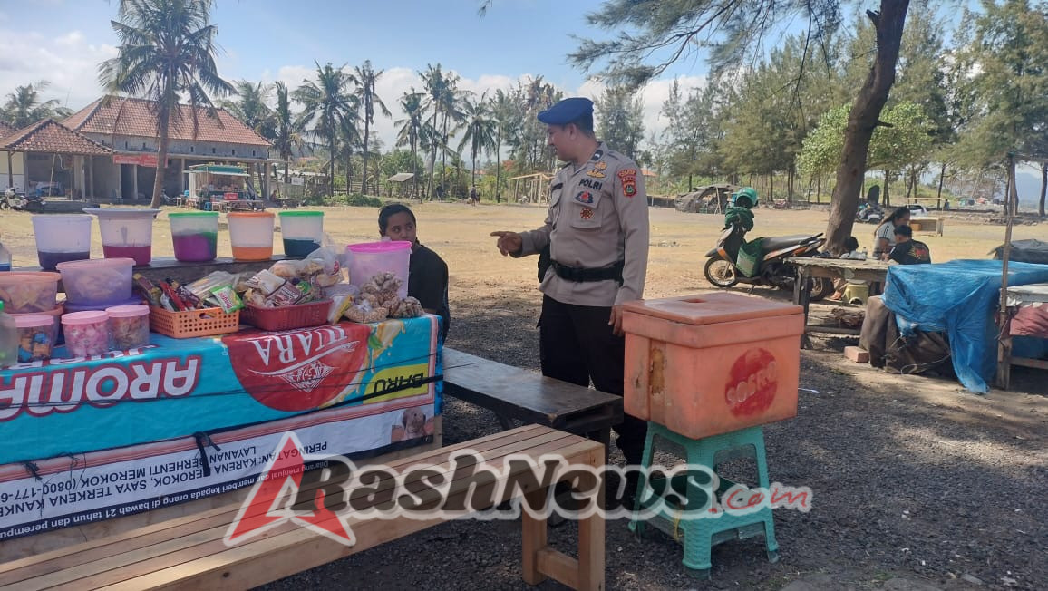 Patroli Pesisir Polres Gianyar Tingkatkan Keamanan dan Kenyamanan Masyarakat di Pantai Masceti