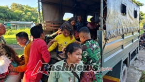 Peduli Kemanusiaan, Satgas RI–RDTL Evakuasi Warga Luka Parah di Perbatasan