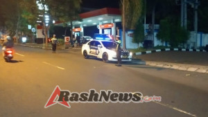 Cegah Balap Liar Sat Lantas Polres Karangasem  Gelar Patroli pada Malam Hari
