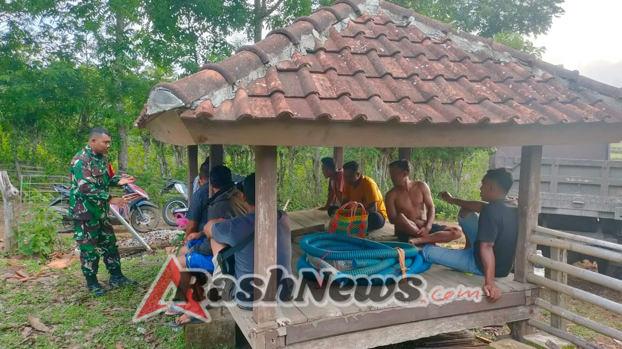 Babinsa Aktif di Lapangan, Desa Mantar Terus Dipantau Demi Ketertiban Lingkungan