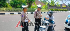 Satgas I Preemtif Subsatgas Dikmas Polres Karangasem Gelar Dikmas Lantas dalam Rangka Ops Zebra Agung 2025