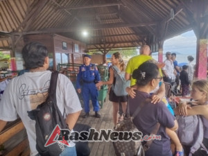 Polairud Polres Klungkung Amankan Pantai Kusamba Saat Libur Galungan