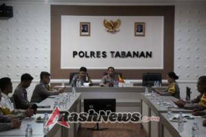 Polres Tabanan Gelar Anev Minggu Pertama Ops Zebra Agung 2025: Tekankan Pencapaian Target dan Penguatan Kinerja Satgas