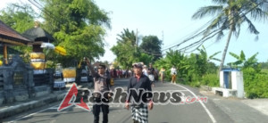 Bhabinkamtibmas Beraban Melaksanakan Pengamanan  Upacara Pitra Yadnya