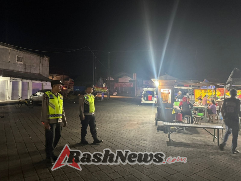 Antisipasi Kejahatan, Polsek Selemadeg Barat Gencar Laksanakan Patroli Malam