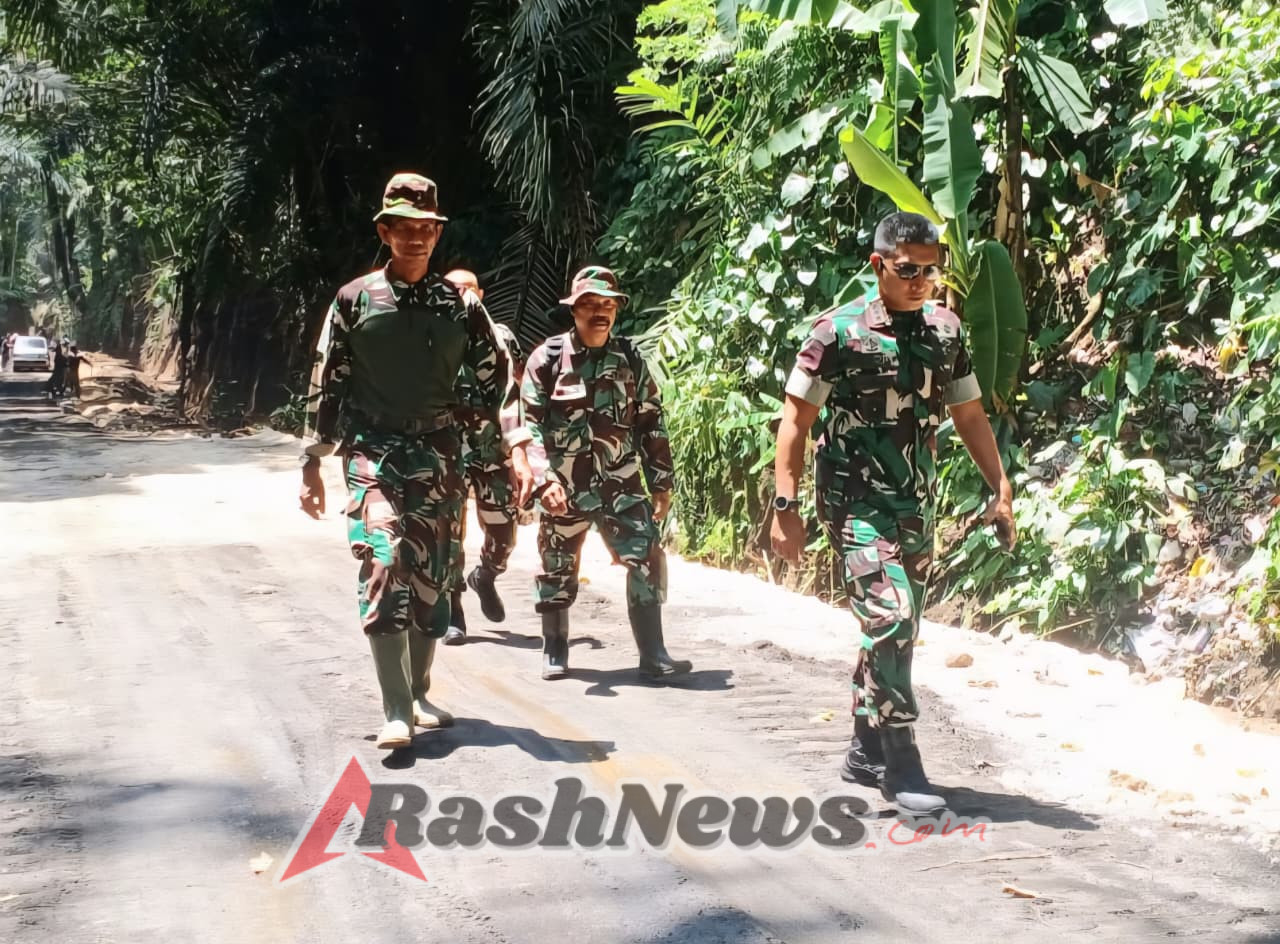TMMD Ke-126 Kodim 1611/Badung, Dandim Tinjau Progres Pembukaan Infrastruktur Jalan Berjalan dengan Baik