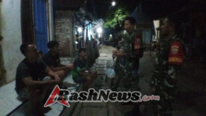 Babinsa Paruga dan Warga Bersama Ciptakan Lingkungan Kondusif dan Harmonis