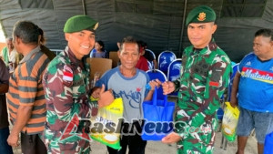 Pererat Kebersamaan, Satgas Pamtas RI-RDTL Layani Warga Perbatasan dengan Aksi Kemanusiaan