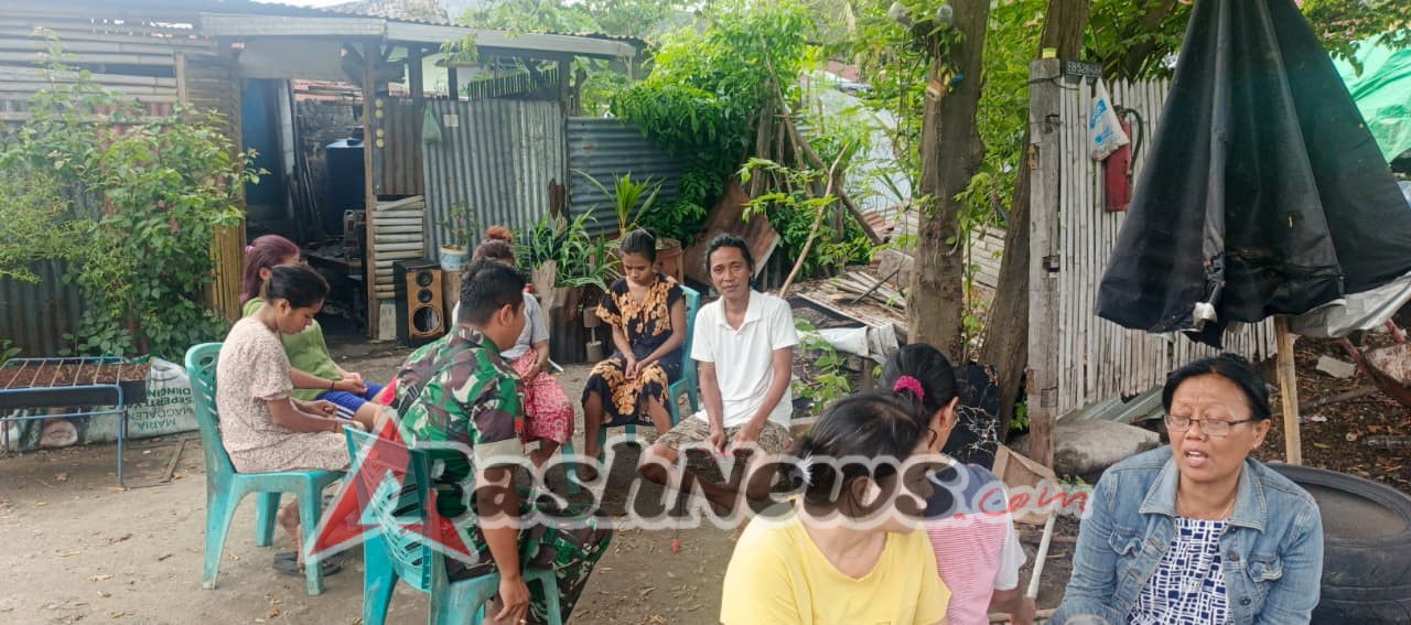 Bising Malam Teratasi, Babinsa Ende Ajak Remaja dan Warga Patuhi Jam Malam