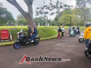 Wujudkan Kepedulian Terhadap Wilayah Binaan, Pangdam IX/Udayana Didampingi Dandim Gianyar Laksanakan Touring ke Tampaksiring