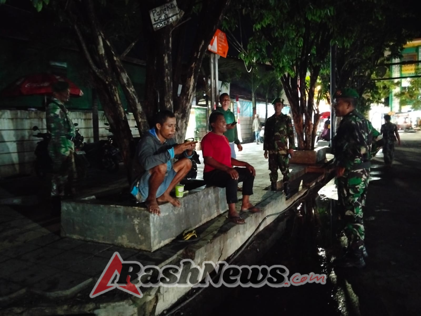 Koramil 1630-01/Komodo Terus Jaga Stabilitas Keamanan Melalui Patroli Monitor Wilayah