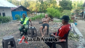 Kemanunggalan TNI-Rakyat Terjalin, Babinsa Koramil Maurole Aktif di Wilayah Binaan