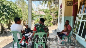 Babinsa Suelain Dorong Warga Tingkatkan Komunikasi dan Kepedulian Lingkungan di Tengah Musim Kemarau