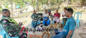 Babinsa Oeletsala Dorong Penyelesaian Masalah Pemuda Secara Kekeluargaan