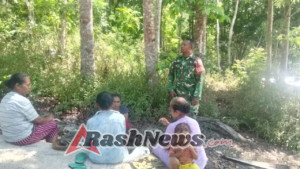 Tingkatkan Keamanan Wilayah, Babinsa Miotim Gencar Lakukan Komsos di Desa Naiola