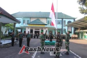 Kekompakan dan Dedikasi Terjaga, Upacara Kodim Gianyar Berjalan Khidmat dan Penuh Makna