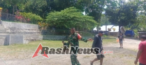 Babinsa dan Umat Paroki Gotong Royong Bersihkan Gereja: Bentuk Kebersamaan TNI dan Masyarakat