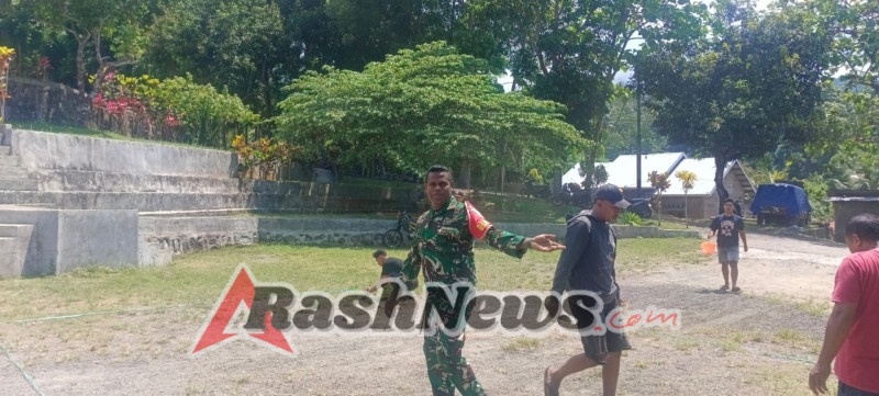 Babinsa dan Umat Paroki Gotong Royong Bersihkan Gereja: Bentuk Kebersamaan TNI dan Masyarakat