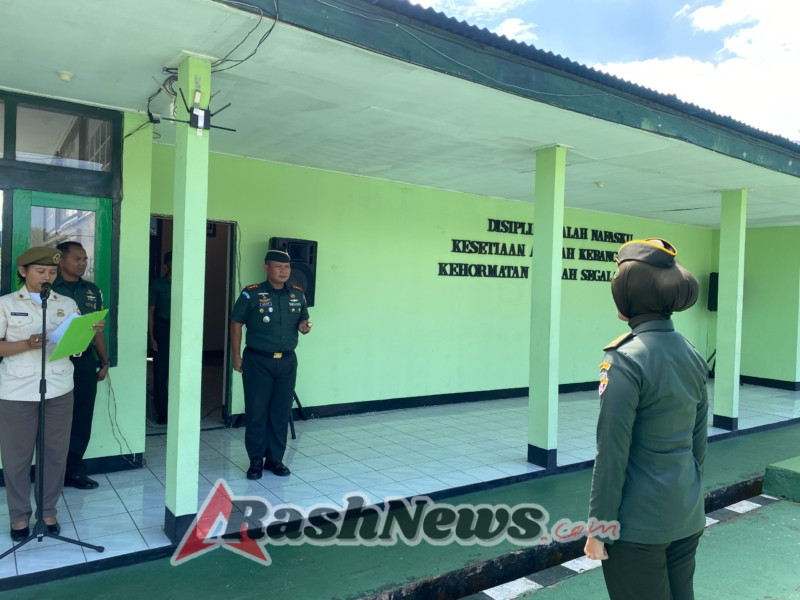 Kodim 1612/Manggarai Gelar Korps Raport Purnatugas, Serka Maximus Jehebo Jadi Inspirasi Prajurit Muda