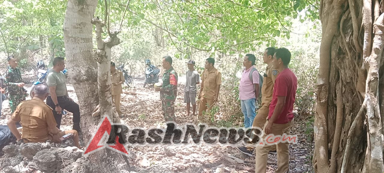 Babinsa Serma Semy Bulak Turut Kawal Proses Hibah Tanah di Desa Tuanatuk