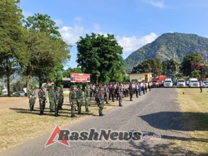 Perkuat Koordinasi Lintas Sektoral, Kodim 1602/Ende Bersinergi Dalam Apel Siaga Bencana 2025